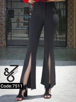 شلوار مازراتی دمپا جلو زیپ کد 7511